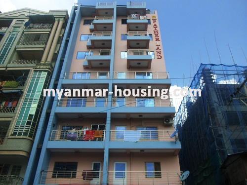Myanmar real estate - for rent property - No.2693 - You can't find any other room with this price in other area! - View of the building