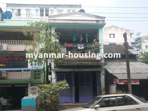 缅甸房地产 - 出租物件 - No.2719 - Property for rent which is good for Shop! - View of the building