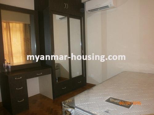 缅甸房地产 - 出租物件 - No.2770 - Decorated two bedroom Star City Condo room with furniture for rent in Thanlyin! - View of the bed room.