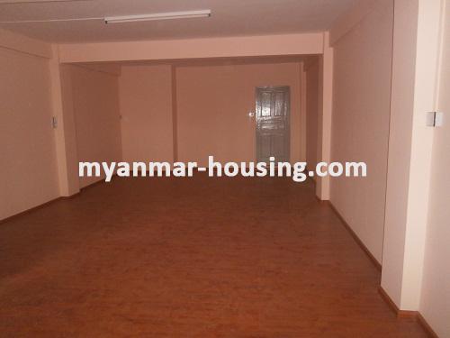 Myanmar real estate - for rent property - No.2786 - Hall Type Spacious Room for rent located in Ahlone Township! - View of the inside.