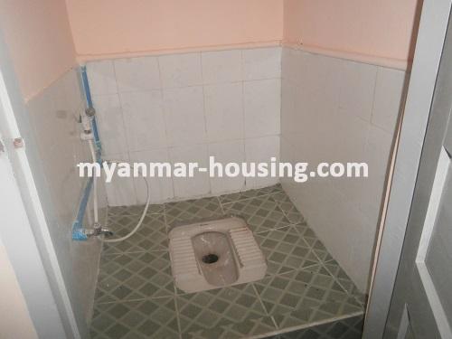 Myanmar real estate - for rent property - No.2786 - Hall Type Spacious Room for rent located in Ahlone Township! - View of the wash room.