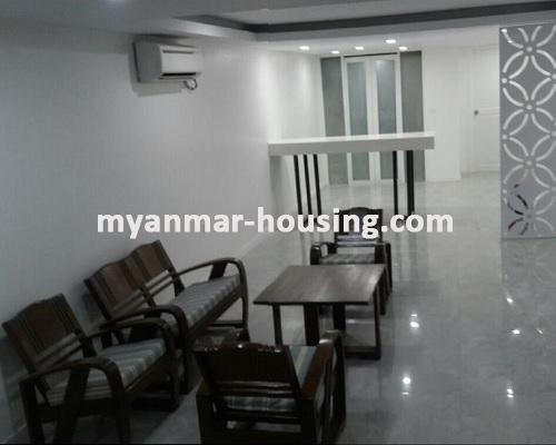 缅甸房地产 - 出租物件 - No.2799 - Modern Luxury Condominium for rent in Sanchaung Township. - View of inside room