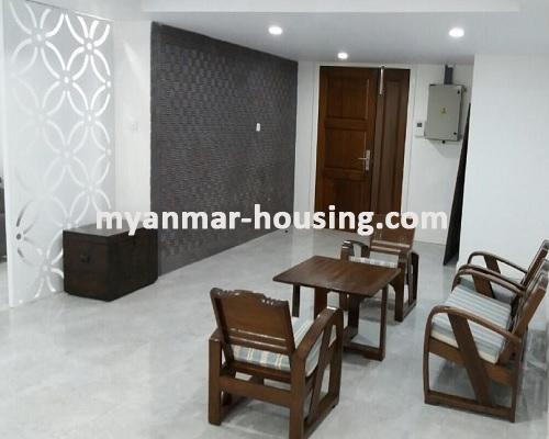 缅甸房地产 - 出租物件 - No.2799 - Modern Luxury Condominium for rent in Sanchaung Township. - View of inside room
