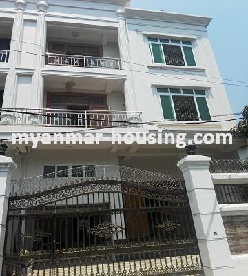 Myanmar real estate - for rent property - No.2826 - Available for rent good landed house near Inya lake. - 