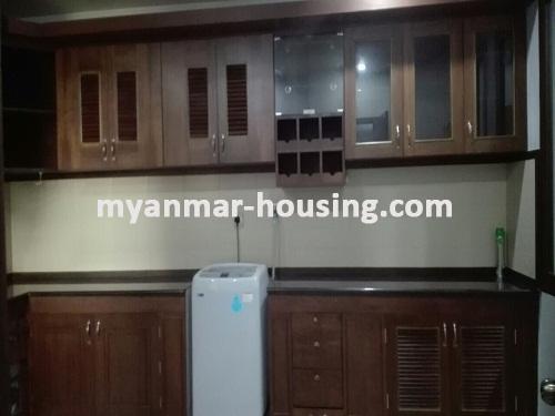 缅甸房地产 - 出租物件 - No.2828 -  Good room in Green Lake Condo on rent. - View of Kitchen room