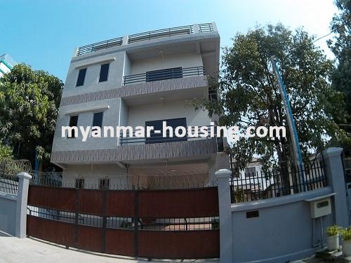 ミャンマー不動産 - 賃貸物件 - No.2833 - Available for rent a good apartment in Thingangyuntownship. - 