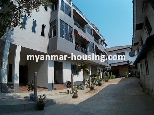 ミャンマー不動産 - 賃貸物件 - No.2833 - Available for rent a good apartment in Thingangyuntownship. - 