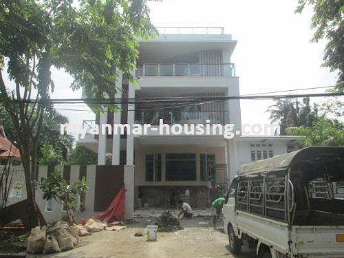 ミャンマー不動産 - 賃貸物件 - No.2837 - Five story landed house for rent in near embassies. - 