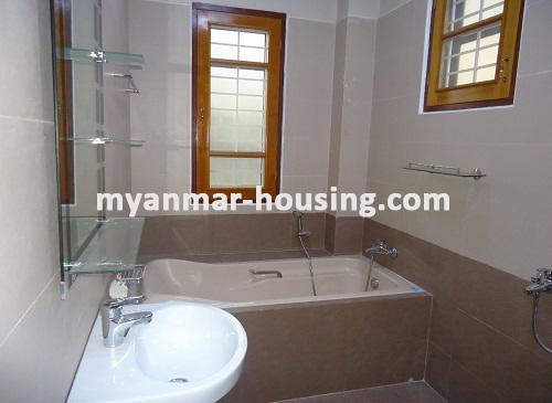 Myanmar real estate - for rent property - No.2853 - A lovely landed House for rent in Pout Zedi Road. - 