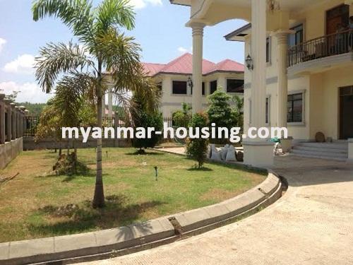 Myanmar real estate - for rent property - No.2857 - A grand landed house in Naypyi Taw. - 