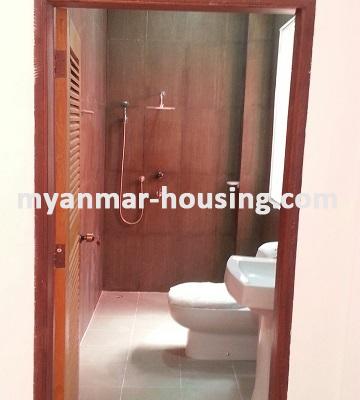 Myanmar real estate - for rent property - No.2875 - A landed house with three floors for rent in Snow Garden Housing. - 