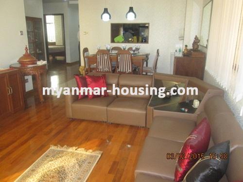 Myanmar real estate - for rent property - No.2877 - Room for rent in Green Lake Condo located near Kandawgyie Lake ! - 