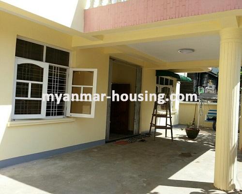 缅甸房地产 - 出租物件 - No.2880 - A landed house for rent near Parami Sein Gay Har Surper Market. - 