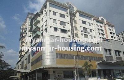 Myanmar real estate - for rent property - No.2881 - Well-renovated condo located near Famous Shopping Mall! - View of the building