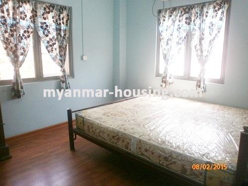 ミャンマー不動産 - 賃貸物件 - No.2906 - The Most Clean and Bright Room located near Kandawgyie Lake! - View of the bed room
