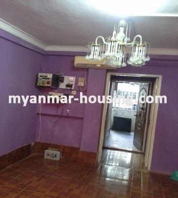 ミャンマー不動産 - 賃貸物件 - No.2912 - Nice room for rent in Hnin Kyar Phyu Condo. - View of the master bed room