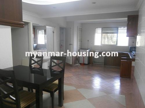 Myanmar real estate - for rent property - No.2913 - Beautifully Decorated room is Bright and Lovely! - Kitchen