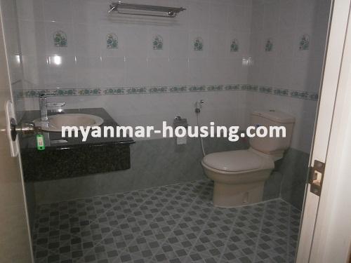 Myanmar real estate - for rent property - No.2913 - Beautifully Decorated room is Bright and Lovely! - bath Room