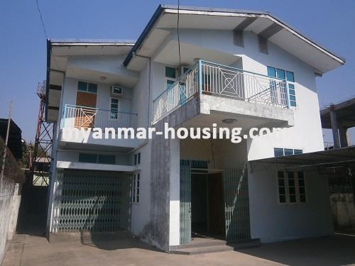 缅甸房地产 - 出租物件 - No.2916 - Landed House in Kamaryut Suitable for Office! - View of the building