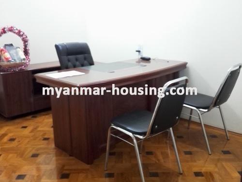 缅甸房地产 - 出租物件 - No.2929 - Decorated Room Located near Dagon Center Shopping Center- Pyay Road! - View of the single bed room.