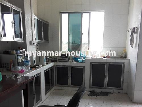 缅甸房地产 - 出租物件 - No.2929 - Decorated Room Located near Dagon Center Shopping Center- Pyay Road! - View of the kitchen room.