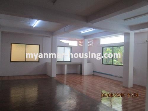 缅甸房地产 - 出租物件 - No.2931 - Five-Storey Building For Rent Located in Bahan Township! - View of the upstairs.