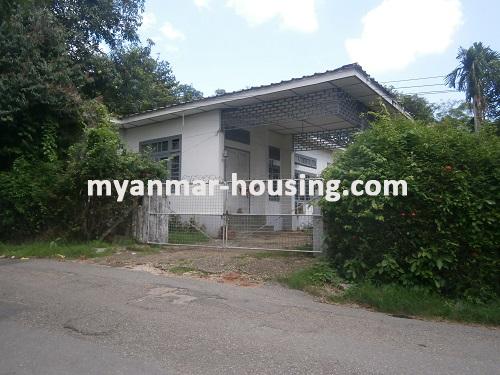 缅甸房地产 - 出租物件 - No.2935 - One Storey House for Rent located in Bahan Township! - 