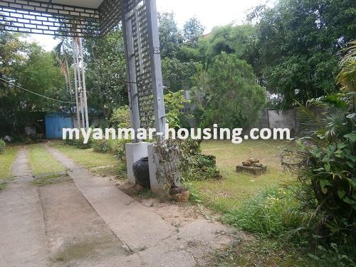缅甸房地产 - 出租物件 - No.2935 - One Storey House for Rent located in Bahan Township! - 