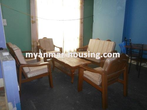 မြန်မာအိမ်ခြံမြေ - ငှားရန် property - No.2959 - N/AView of the living room.