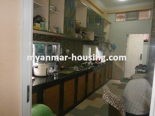 缅甸房地产 - 出租物件 - No.2964 - Three storey building with reasonable price in Mayangone! - View of the kitchen room.