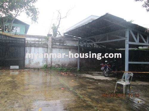 缅甸房地产 - 出租物件 - No.2973 - The landed house for rent with spacious compound in Mayangone! - 