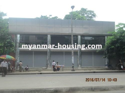 မြန်မာအိမ်ခြံမြေ - ငှားရန် property - No.2980 - Spacious Space For Rent on Pyay Road for your Business! - View of the building