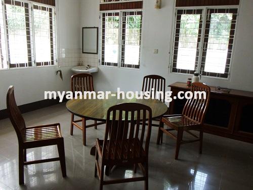 缅甸房地产 - 出租物件 - No.2990 - Good decorated and full furnished landed house in VIP area (Bahan) - 