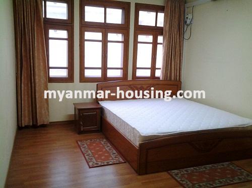 ミャンマー不動産 - 賃貸物件 - No.3003 - Spacious Room for Rent lcoated in Kabar Aye Villa Condominium! - Bed Room