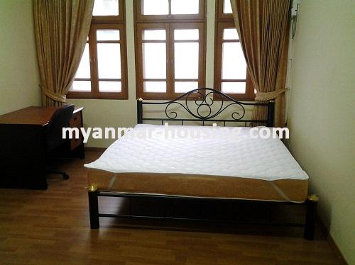 ミャンマー不動産 - 賃貸物件 - No.3003 - Spacious Room for Rent lcoated in Kabar Aye Villa Condominium! - Bed Room