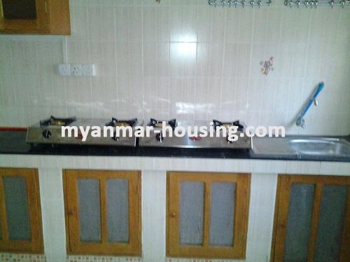 缅甸房地产 - 出租物件 - No.3003 - Spacious Room for Rent lcoated in Kabar Aye Villa Condominium! - View of the kitchen