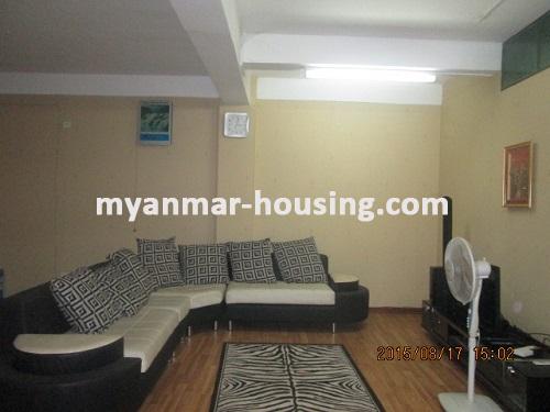 မြန်မာအိမ်ခြံမြေ - ငှားရန် property - No.3007 - Well decorated apartment for rent in Kamaryut! - 