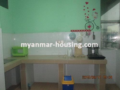 缅甸房地产 - 出租物件 - No.3007 - Well decorated apartment for rent in Kamaryut! - 