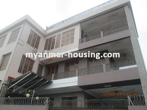 Myanmar real estate - for rent property - No.3021 - One of the good landed house for rent in Tarketa Township! - 