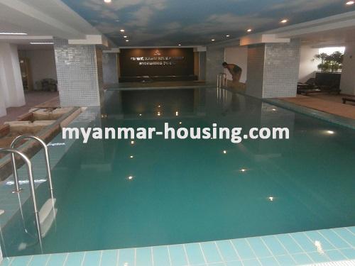 ミャンマー不動産 - 賃貸物件 - No.3023 - Very nice condominium for rent with Hlaing River View! - 