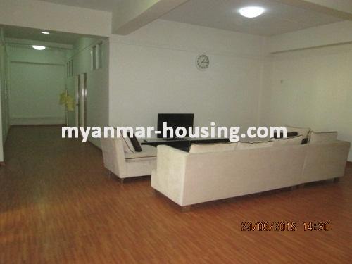 မြန်မာအိမ်ခြံမြေ - ငှားရန် property - No.3027 - Well decorated condo for rent at downtown area! - 