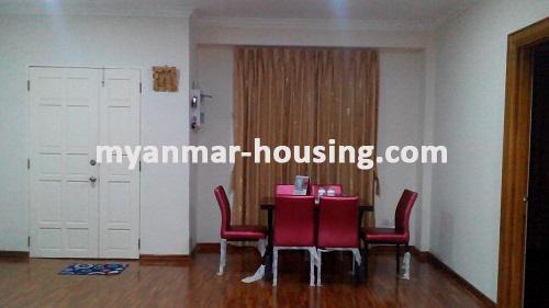 缅甸房地产 - 出租物件 - No.3036 - A good room for rent is available in the Golden Oak Condo, Hlaing Township. - 