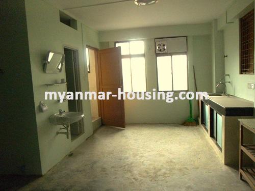 缅甸房地产 - 出租物件 - No.3048 - One available condo apartment for rent in Sanchaung! - View of the Kitcken.
