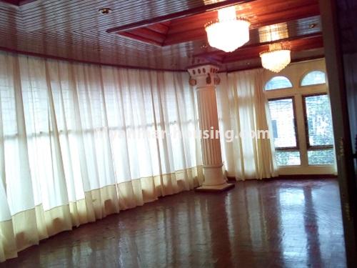 ミャンマー不動産 - 賃貸物件 - No.3063 - Very good three stories landed house for rent at 6.5 miles, Hlaing Tsp is suitable for office! - 