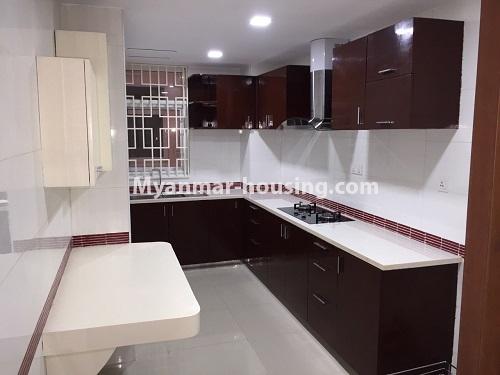 Myanmar real estate - for rent property - No.3067 - Well view room for rent in Star City! - View of the kitchen room.