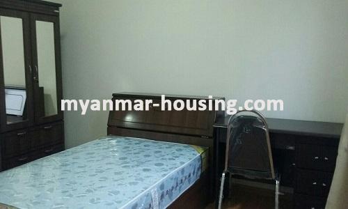 Myanmar real estate - for rent property - No.3075 - Well-decorated room for rent in Star City Condo. - View of the single bed room