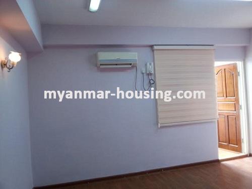 Myanmar real estate - for rent property - No.3079 - One of the available rooms for rent in Shwegondaing Tower! - 