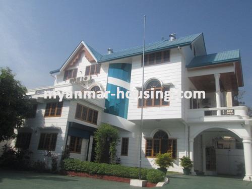 Myanmar real estate - for rent property - No.3085 - There is a good landed house in Golden Valley. - 