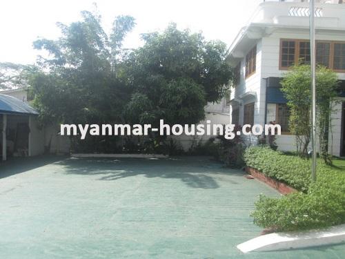 Myanmar real estate - for rent property - No.3085 - There is a good landed house in Golden Valley. - 