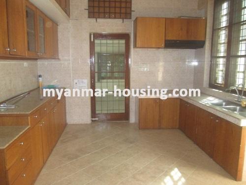 Myanmar real estate - for rent property - No.3085 - There is a good landed house in Golden Valley. - 